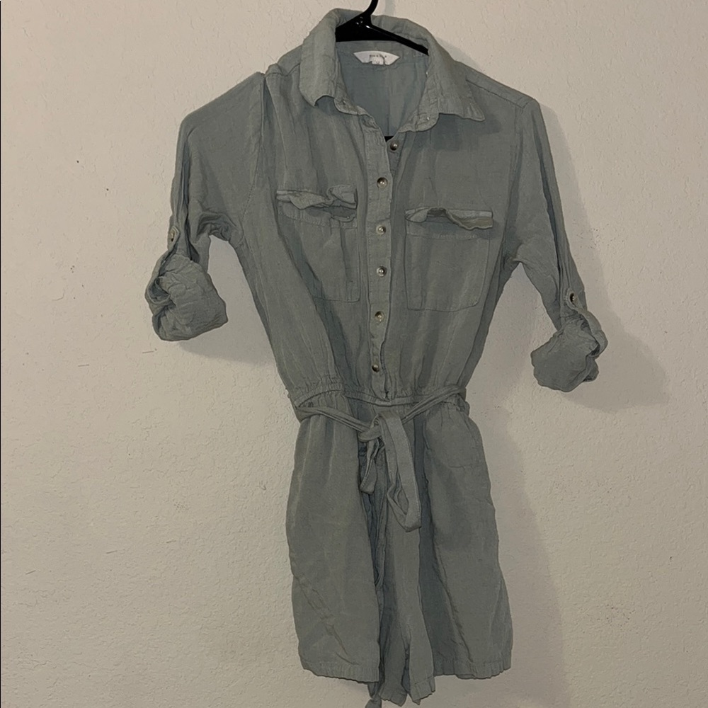 Button-Up Romper